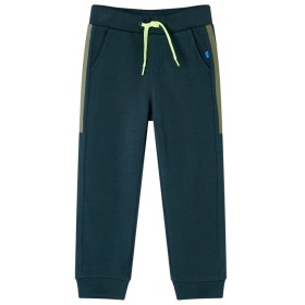 Pantaloni Tuta per Bambini con Coulisse Verde Muschio 104