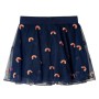 Gonna da Bambina con Tulle Blu Marino 92