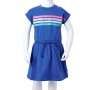 Abito per Bambini con Coulisse Blu Cobalto 104