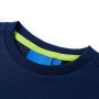 Maglietta da Bambino a Maniche Lunghe Blu Marino 116