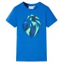 Maglietta da Bambina Blu 140