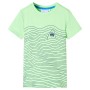 Maglietta per Bambini Verde Neon 104