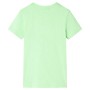 Maglietta per Bambini Verde Neon 104