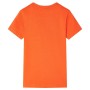 Maglietta per Bambini Arancione Scuro 128