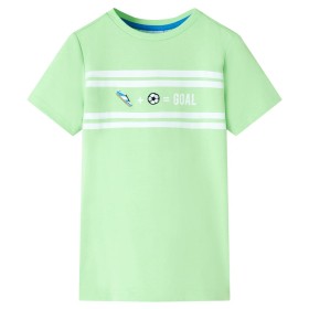 Maglietta per Bambini Verde Neon 140