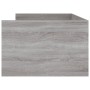 Giroletto con Cassetti Grigio Sonoma 75x190 cm Small Single