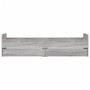 Giroletto con Cassetti Grigio Sonoma 90x190 cm