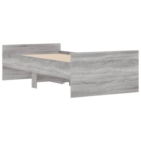 Giroletto con Cassetti Grigio Sonoma 90x190 cm