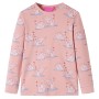 Pigiama da Bambina a Maniche Lunghe Rosa Chiaro 128