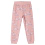 Pigiama da Bambina a Maniche Lunghe Rosa Chiaro 128