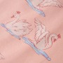 Pigiama da Bambina a Maniche Lunghe Rosa Chiaro 128