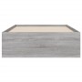 Giroletto Cassetti Grigio Sonoma 100x200 cm Legno Multistrato