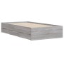 Giroletto Cassetti Grigio Sonoma 75x190 cm Legno Multistrato