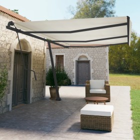 Set Pali per Tenda da Sole Antracite 600x245 cm Ferro