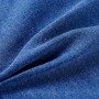 Felpa con Cappuccio e Cerniera per Bambini Blu Scuro Mélange 128