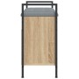 Panca Porta Scarpe Rovere Sonoma 65,5x32x57,5 cm