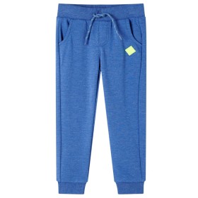 Pantaloni Tuta per Bambini Blu Mélange 128