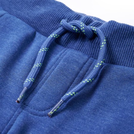 Pantaloni Tuta per Bambini Blu Mélange 128