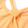Canotta da Bambina Arancione Brillante 140