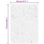 Tappeto a Pelo Lucido Lungo ISTAN Effetto Beige 120x170 cm