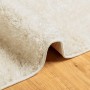Tappeto a Pelo Lucido Lungo ISTAN Effetto Crema 140x200 cm