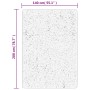 Tappeto a Pelo Lucido Lungo ISTAN Effetto Crema 140x200 cm