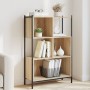 Libreria Rovere Sonoma 72x28x109 cm in Legno Multistrato