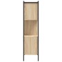 Libreria Rovere Sonoma 72x28x109 cm in Legno Multistrato