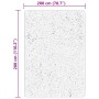 Tappeto a Pelo Corto HUARTE Morbido e Lavabile Beige 200x280 cm