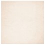 Tappeto a Pelo Corto HUARTE Morbido e Lavabile Beige 120x120 cm