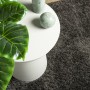 Tappeto a Pelo Lucido Lungo ISTAN Effetto Antracite 240x340 cm