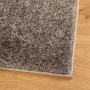 Tappeto a Pelo Lucido Lungo ISTAN Effetto Grigio 160x230 cm