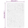 Tappeto a Pelo Lucido Lungo ISTAN Effetto Grigio 160x230 cm