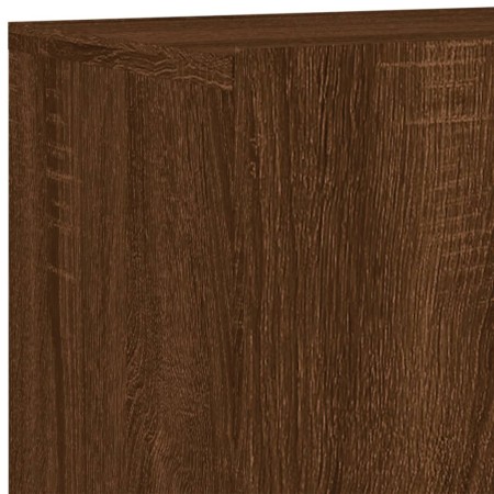 Mobili TV a Parete 2pz Rovere Marrone 80x30x41 cm