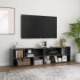 Mobile Porta TV Grigio 149x30x52 cm in Legno Multistrato