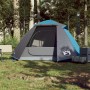 Tenda da Campeggio a Cupola per 2 Persone Blu Impermeabile