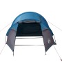 Tenda da Campeggio 4 Persone Blu 360x135x105 cm Taffetà 185T