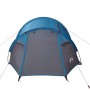 Tenda da Campeggio 4 Persone Blu 360x135x105 cm Taffetà 185T