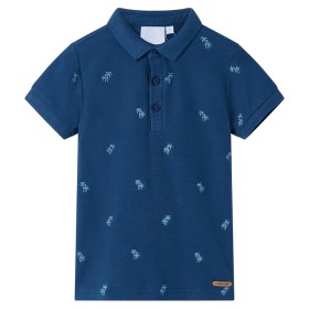 Polo da Bambino Blu Scuro 128