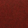 Tappetini per Scale Tessuto Agugliato 10 pz 65x21x4 cm Bordeaux