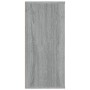 Libreria/Credenza Grigio Sonoma 66x30x98 cm Legno Multistrato