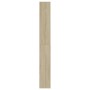 Scarpiera Rovere Sonoma 60x21x163,5 cm in Legno Multistrato