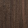 Scarpiera Rovere Marrone 80x34x96,5 cm in Legno Multistrato