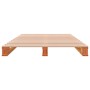 Letto Pallet Marrone Cera 90x200 cm in Legno Massello di Pino