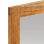 Specchio da Bagno 50x70x2,5 cm Legno Massello di Acacia e Vetro