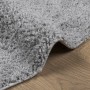 Tappeto Shaggy PAMPLONA a Pelo Lungo Moderno Grigio Ø 280 cm