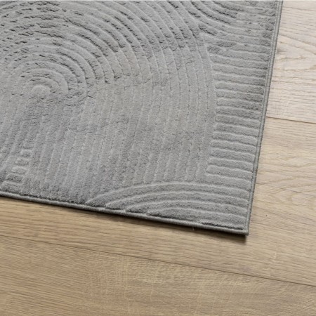 Tappeto IZA a Pelo Corto Aspetto Scandinavo Grigio 100x200 cm