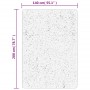 Tappeto IZA a Pelo Corto Aspetto Scandinavo Grigio 140x200 cm