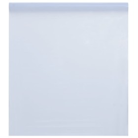 Pellicola Statica Smerigliata Bianco Trasparente 45x1000 cm PVC