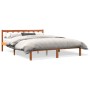 Giroletto Marrone Cera 150x200 cm in Legno Massello di Pino